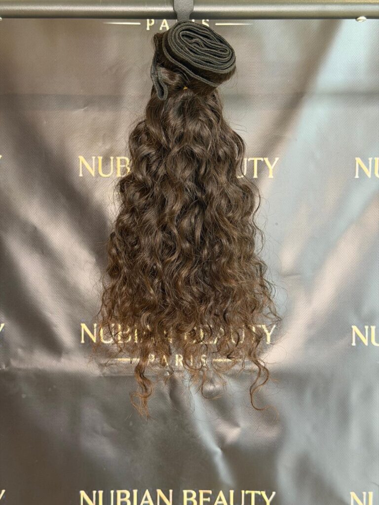 Raw hair curly